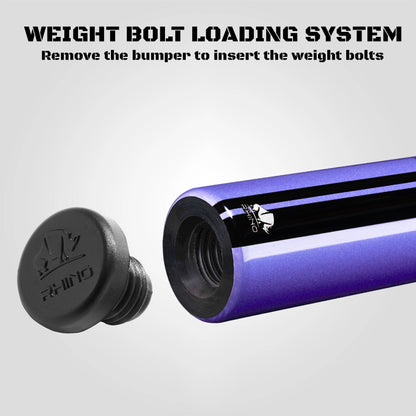 Nebula 2 Pool Cue - Amethyst Purple - Wrapless